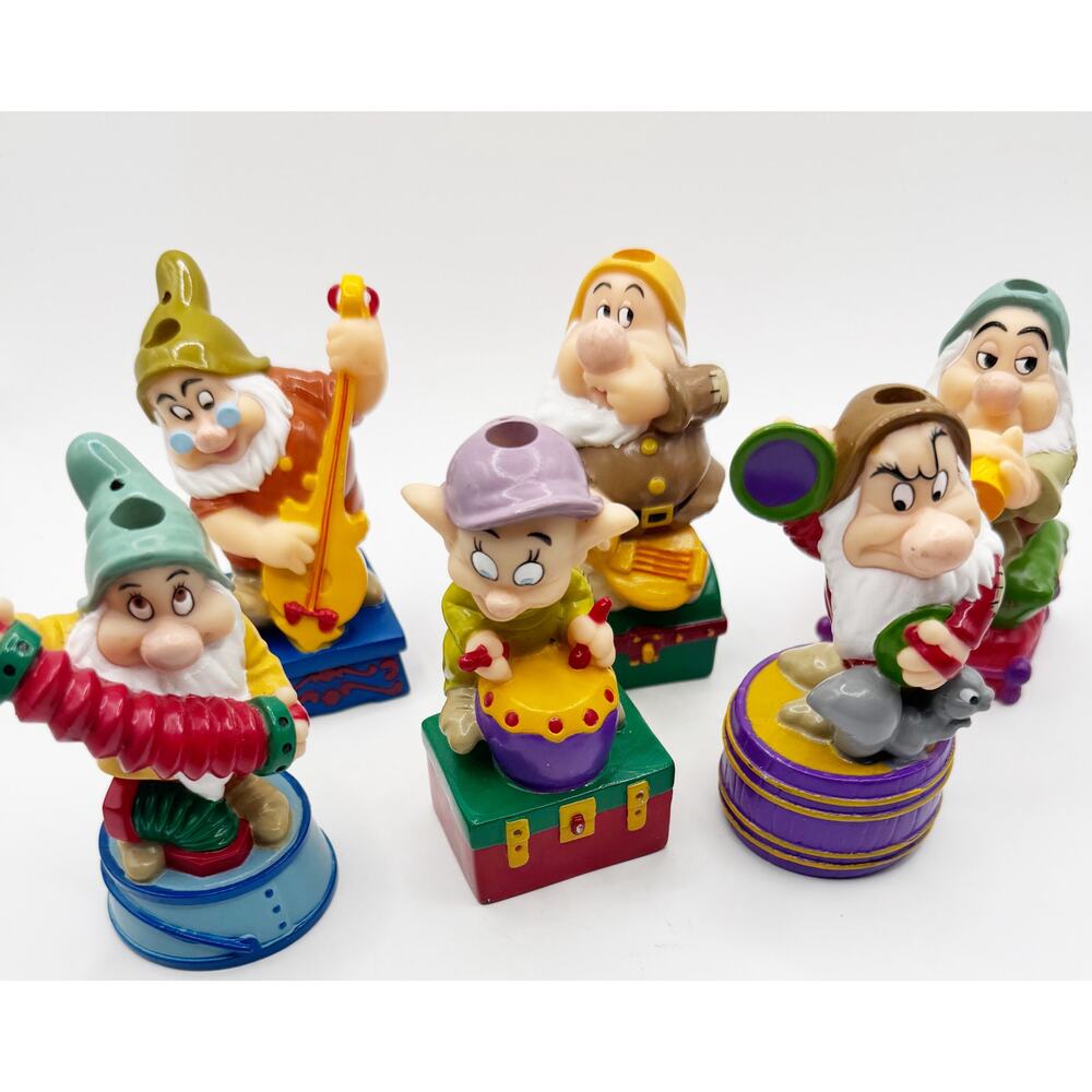 Set of (6) of the Seven Dwarfs Christmas Xmas Tree String Light Covers Only